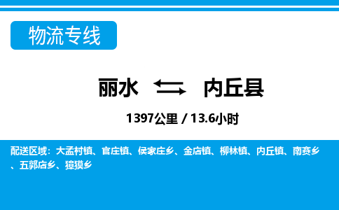 麗水到內(nèi)丘縣物流專(zhuān)線(xiàn)-麗水至內(nèi)丘縣貨運(yùn)公司